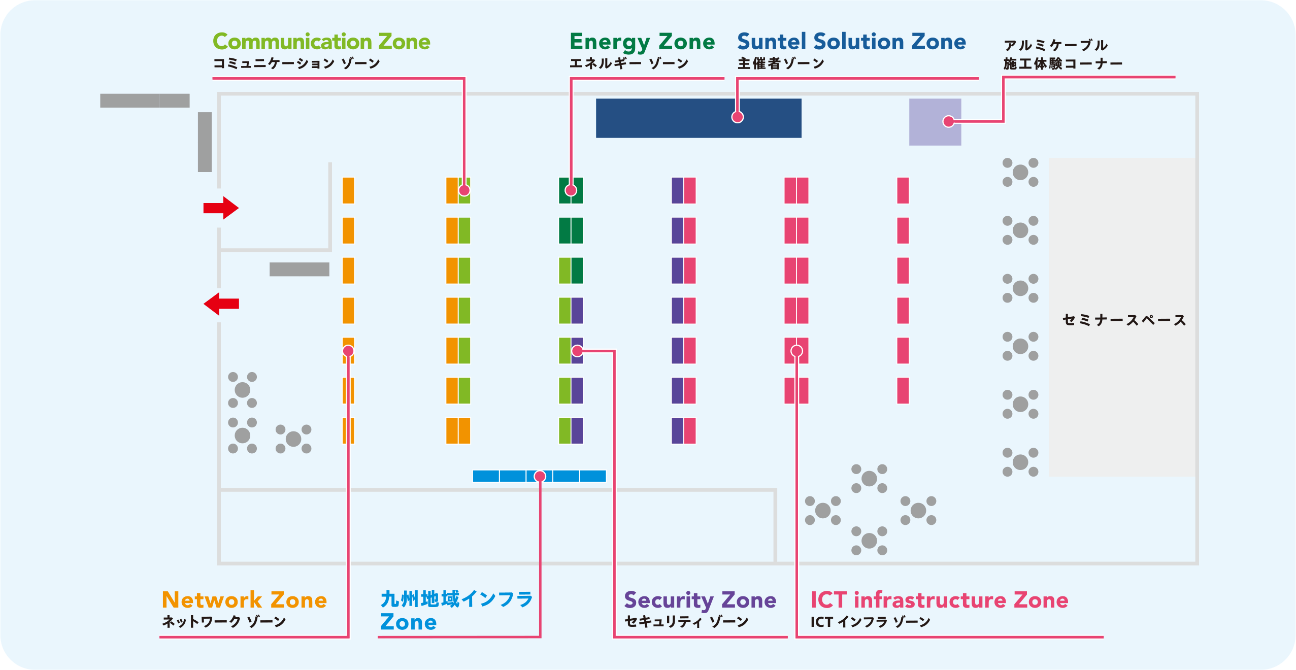 会場マップ 図